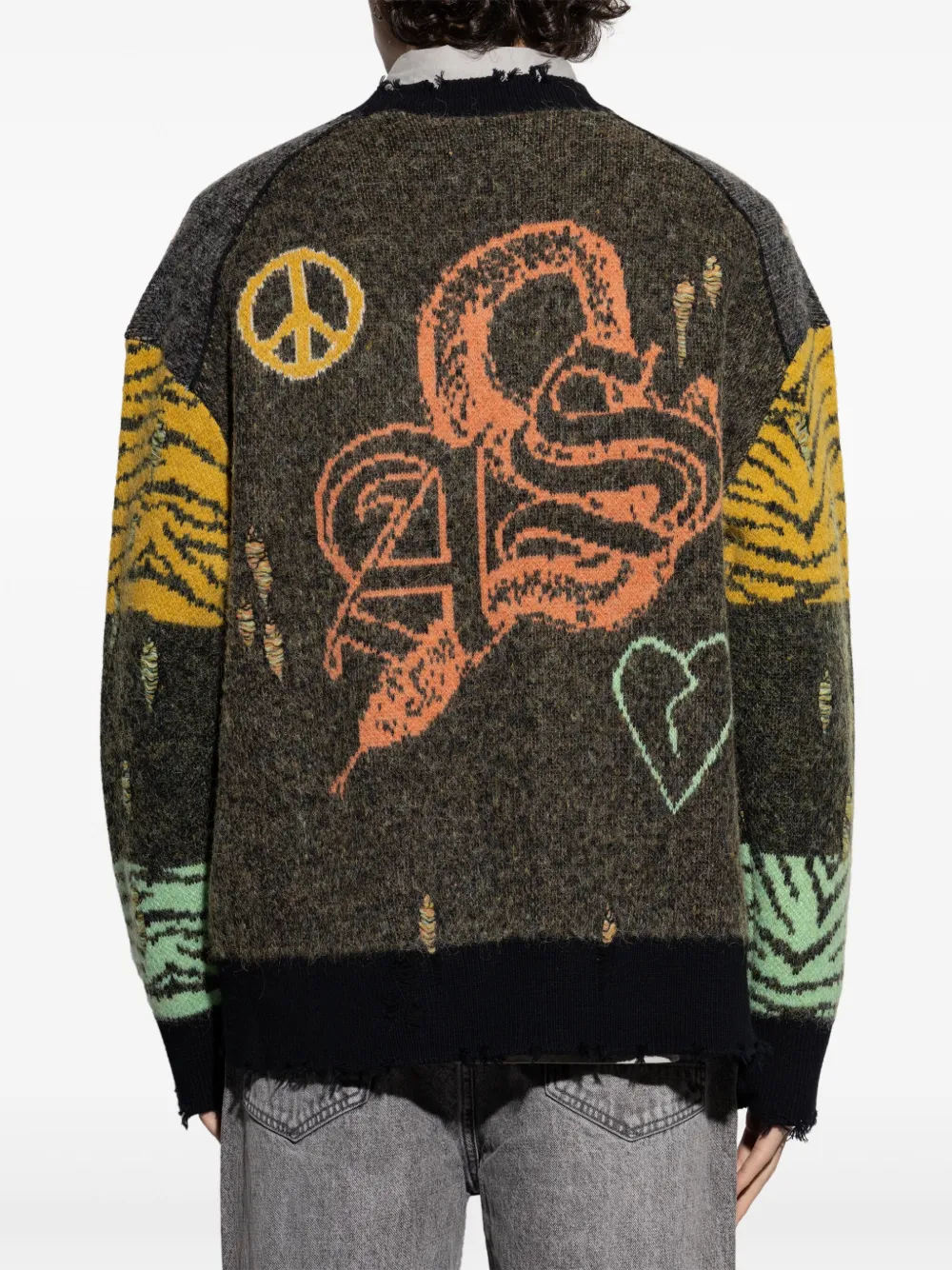 AllSaints Akki vest Grijs