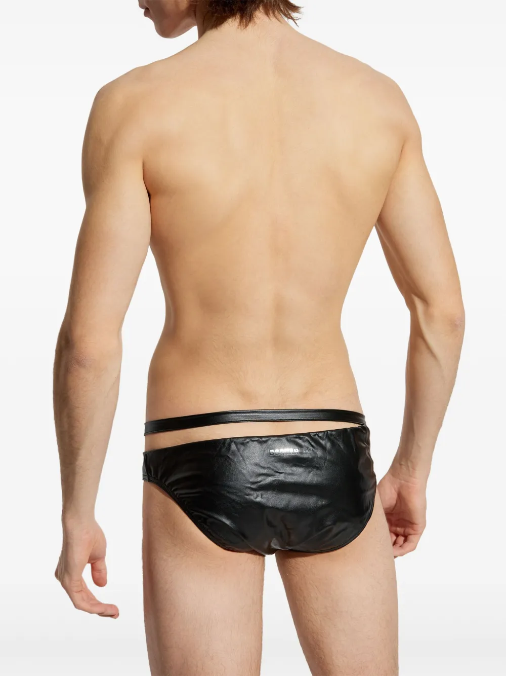 DSQUARED2 Zwembroek met logoprint Zwart