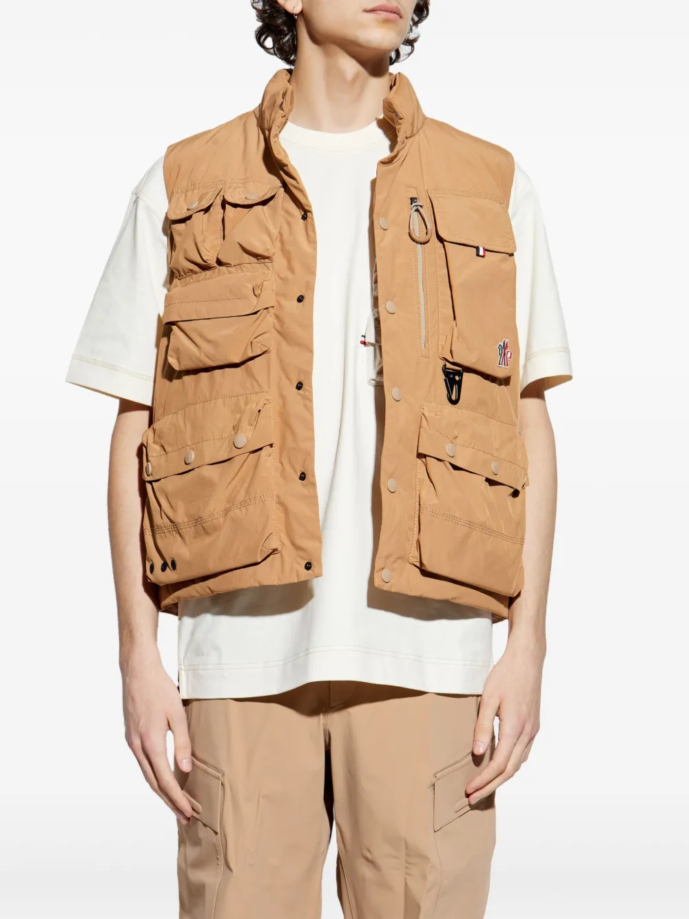 Moncler Grenoble Day-Namic gilet Beige