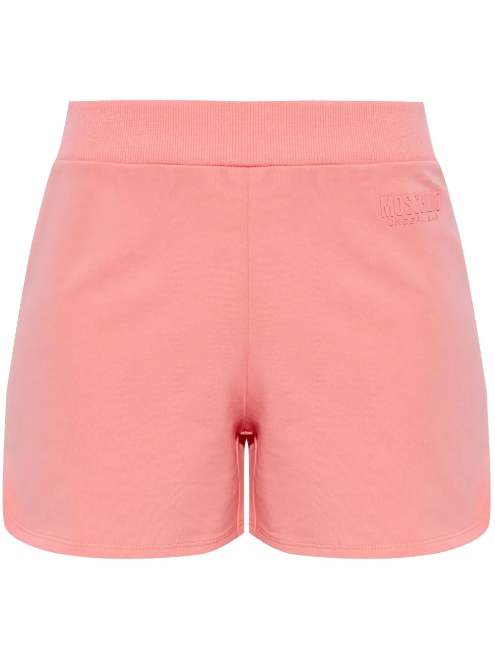 Moschino Shorts met logo Roze