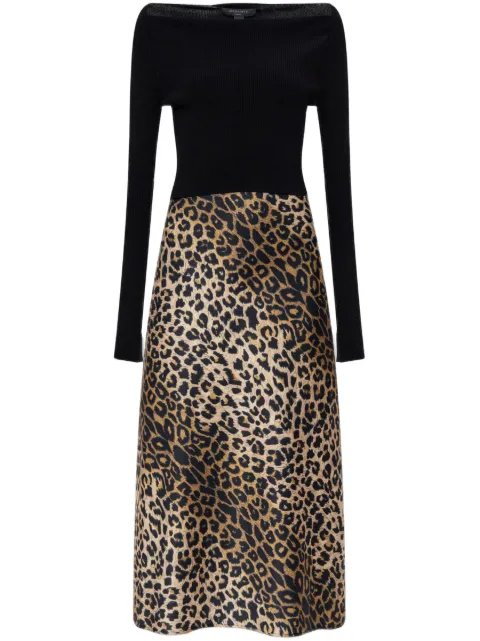 AllSaints vestido midi Hera