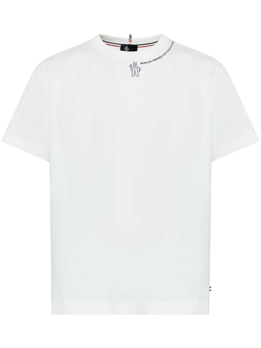 Moncler Grenoble playera con logo estampado | blanco | Image 1