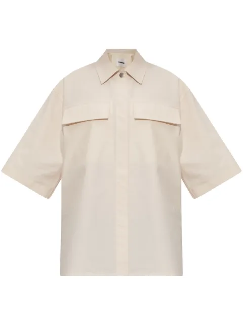 Jil Sander patch pocket shirt 