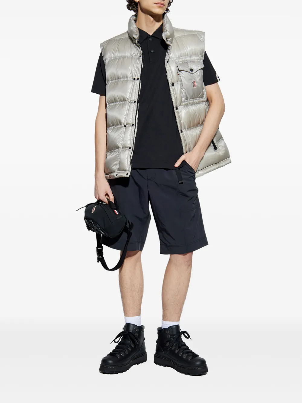 Moncler Grenoble Day-Namic gilet - Grijs