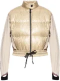 Moncler Grenoble zip-up padded jacket - Neutrals