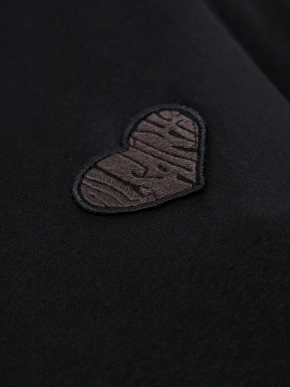 Allsaints Womens Black Lover Lisa Embroidered Cotton-jersey T-shirt