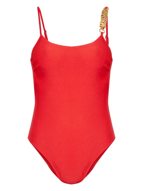 Moschino logo-lettering swimsuit