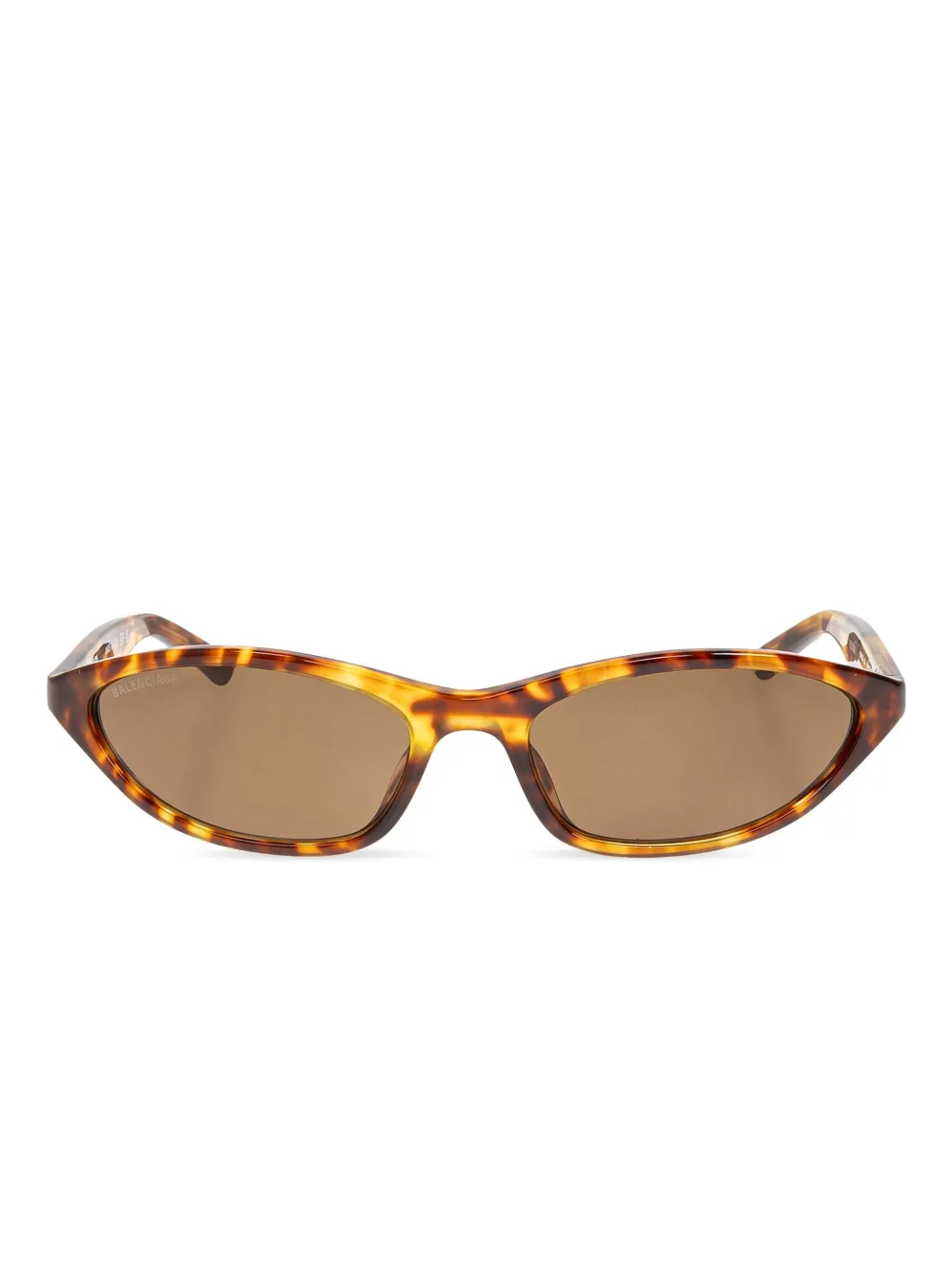 Balenciaga Eyewear Blade zonnebril Bruin