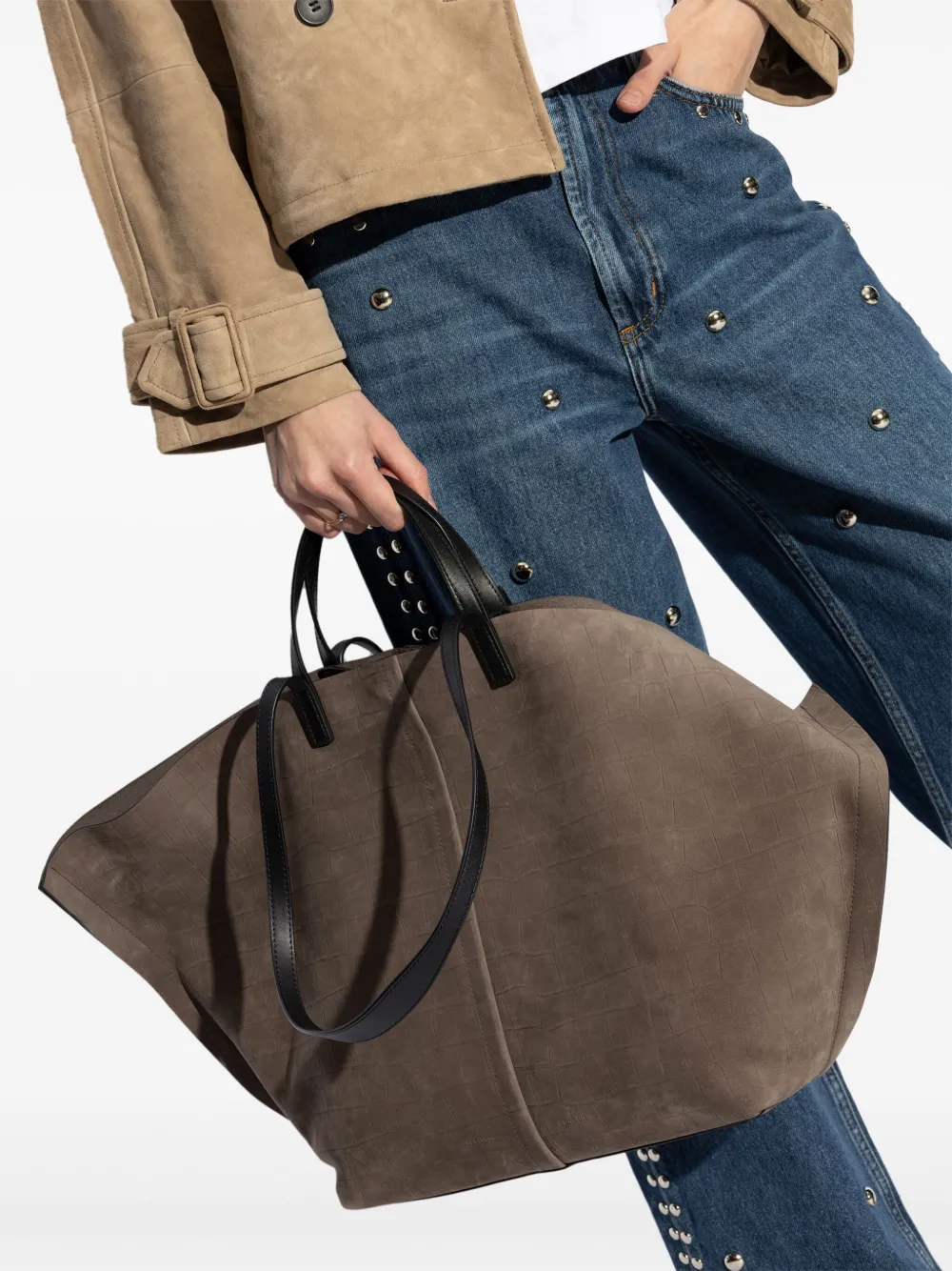 AllSaints Phoenix tote bag - Grijs