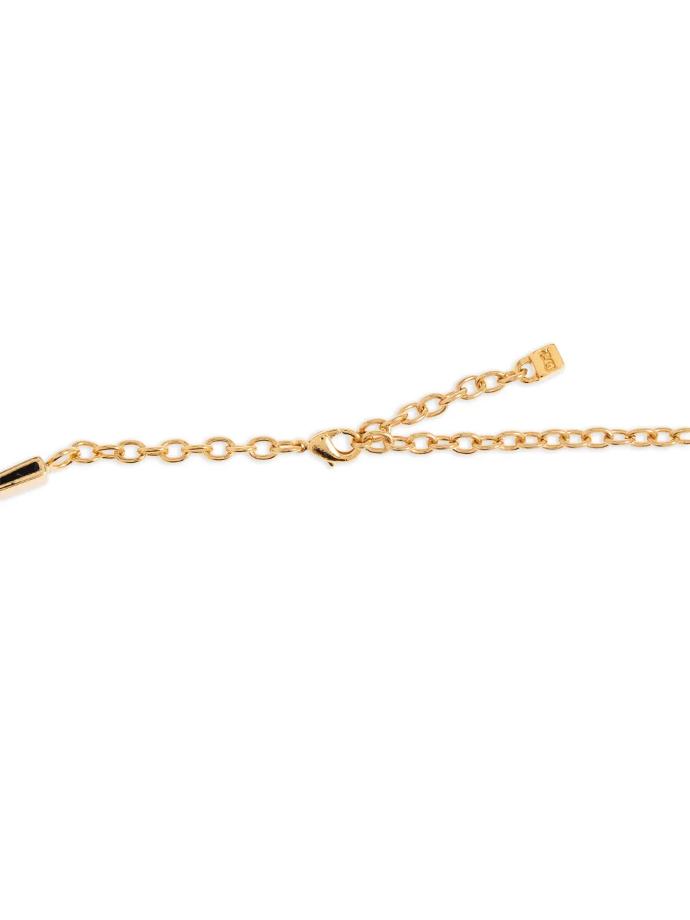 Dsquared2 Necklace With Geometric Resin Stones In Black