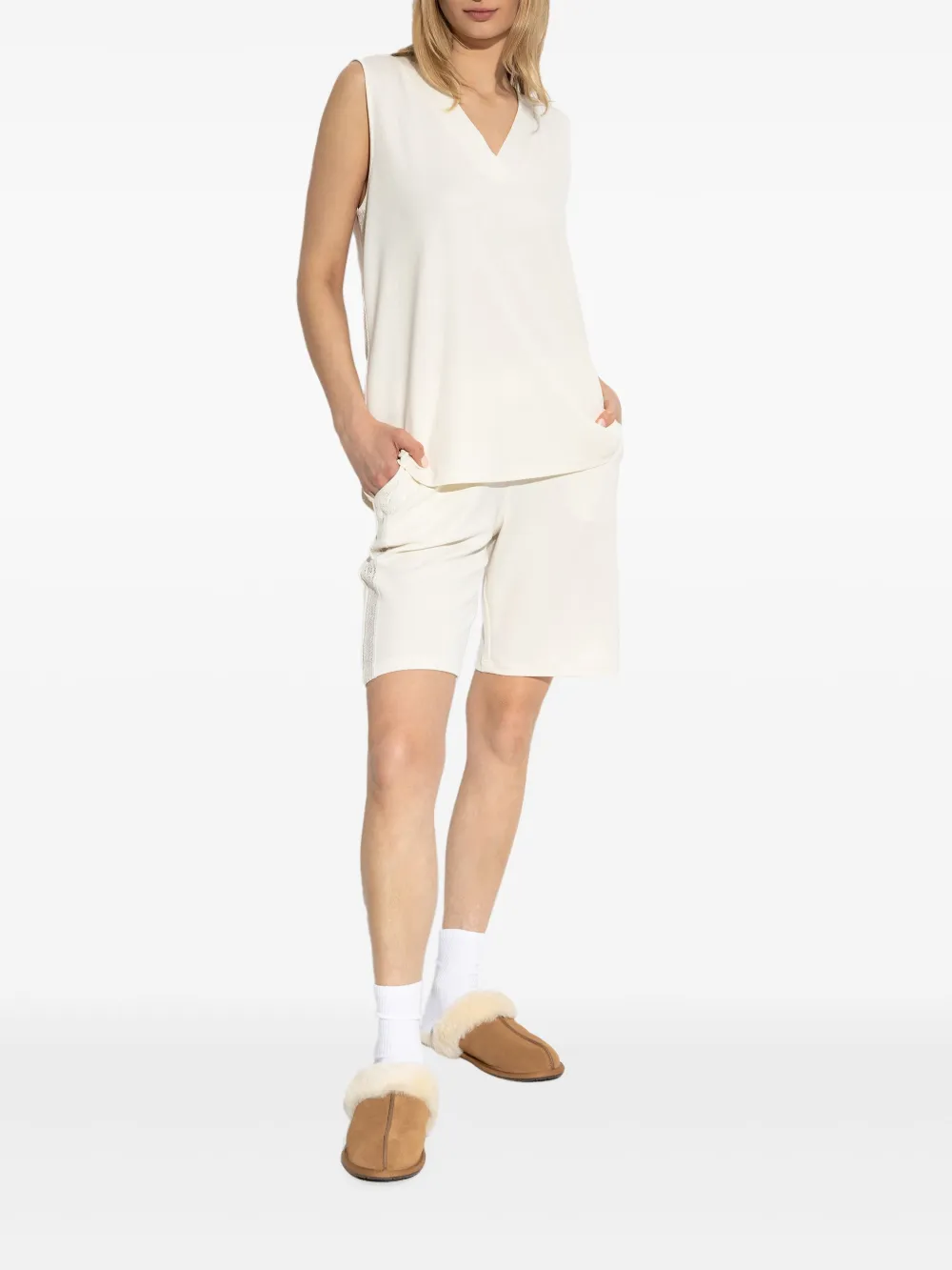 Hanro Pure Comfort shorts - Beige