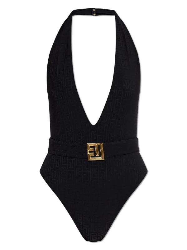 Balmain one-piece Swimsuit | Black | FARFETCH