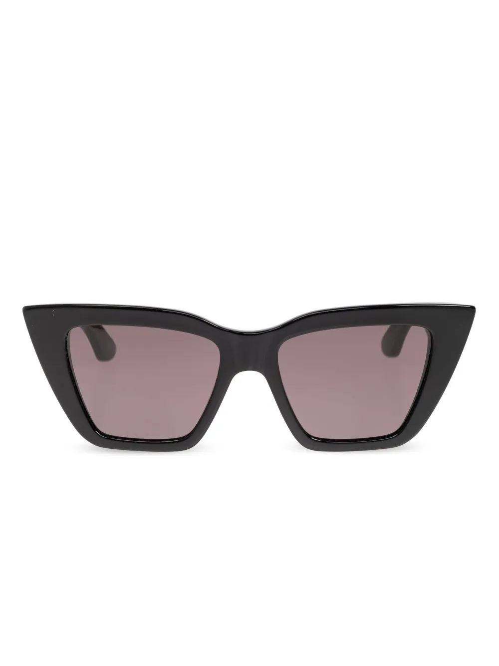 Alexander McQueen Eyewear Zonnebril met cat-eye montuur Zwart