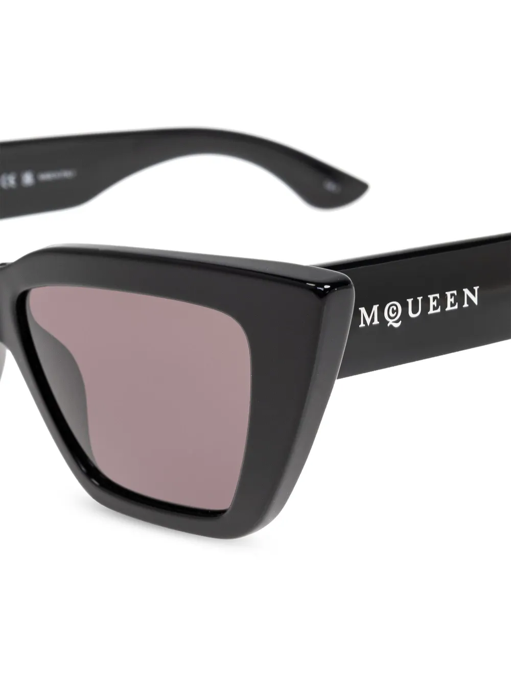 Alexander McQueen Eyewear cat eye-frame sunglasses - Zwart