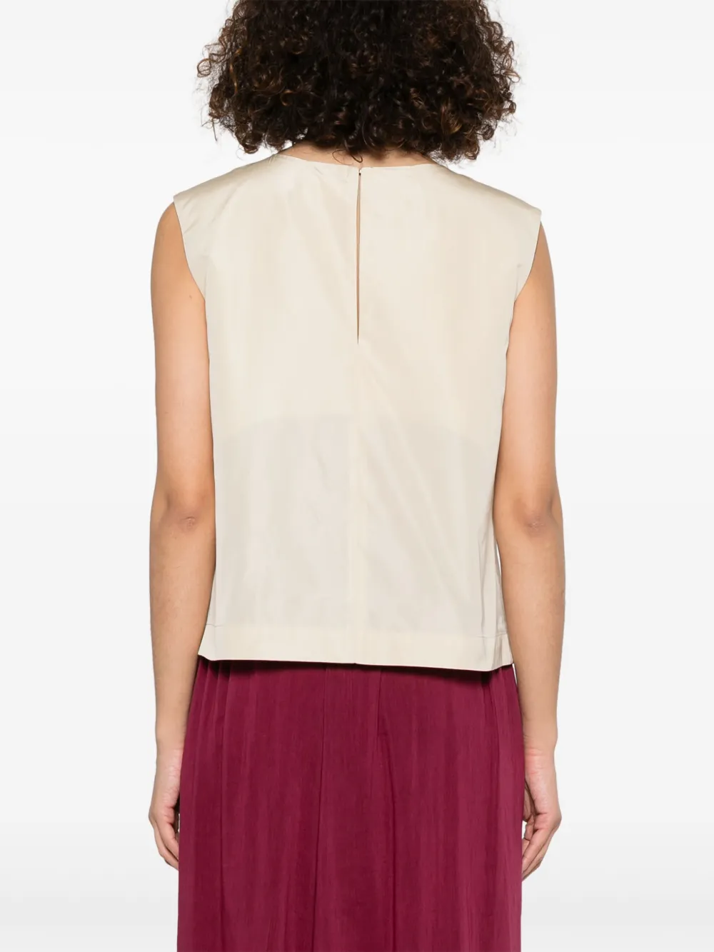 P.A.R.O.S.H. Pimpy tanktop Beige