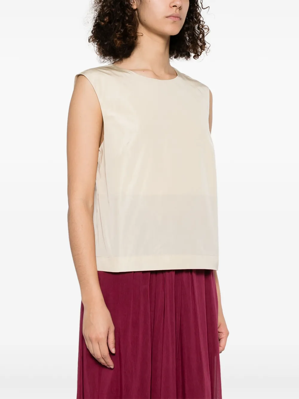 P.A.R.O.S.H. Pimpy tanktop Beige
