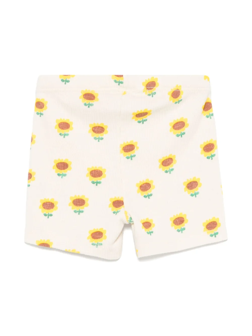 Bobo Choses sunflower-print shorts - Beige