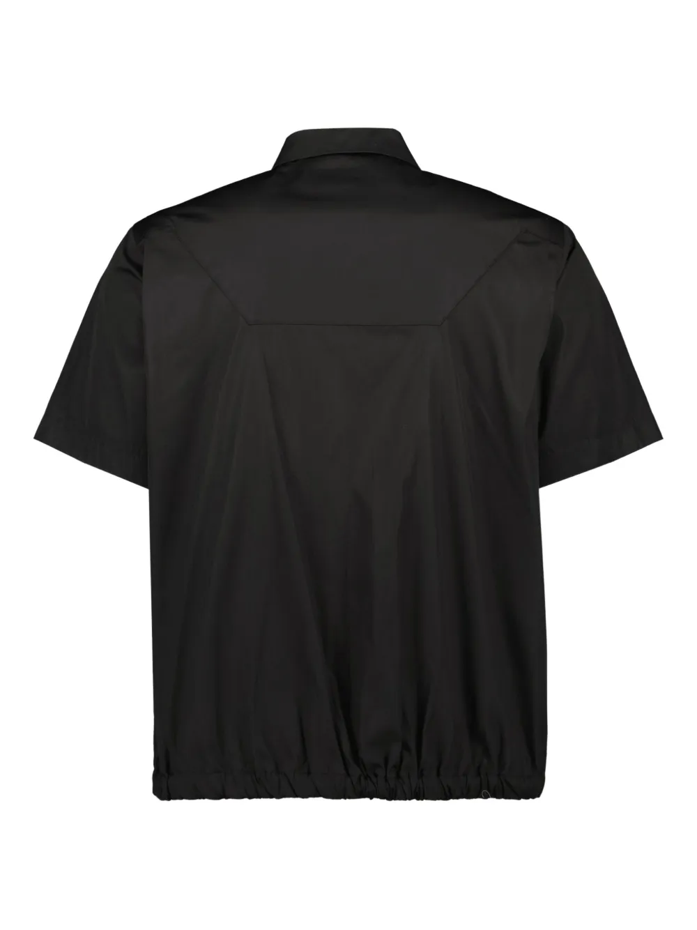 Sacai cotton shirt - Zwart