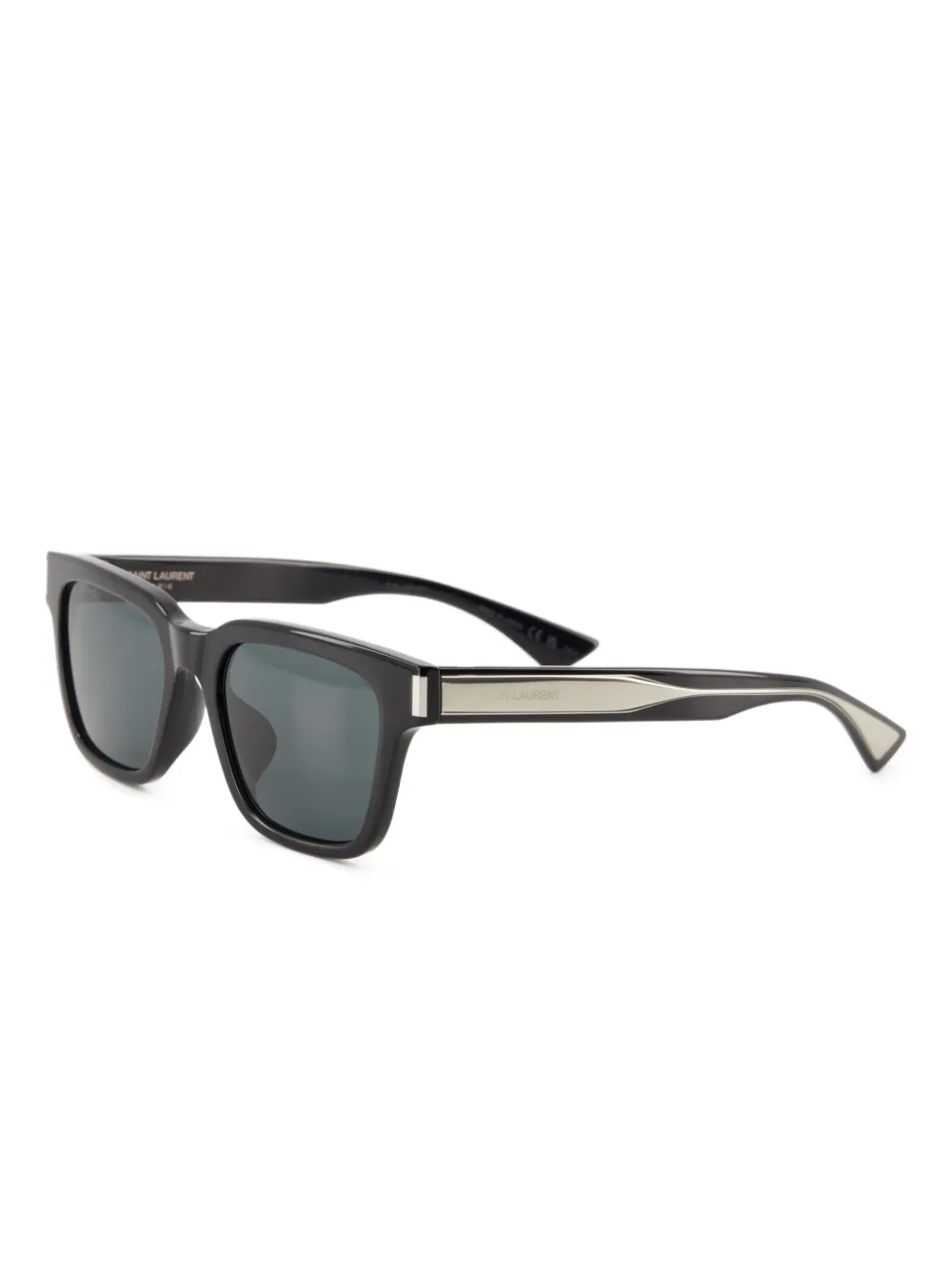 Saint Laurent Eyewear wayfarer-frame sunglasses - Zwart