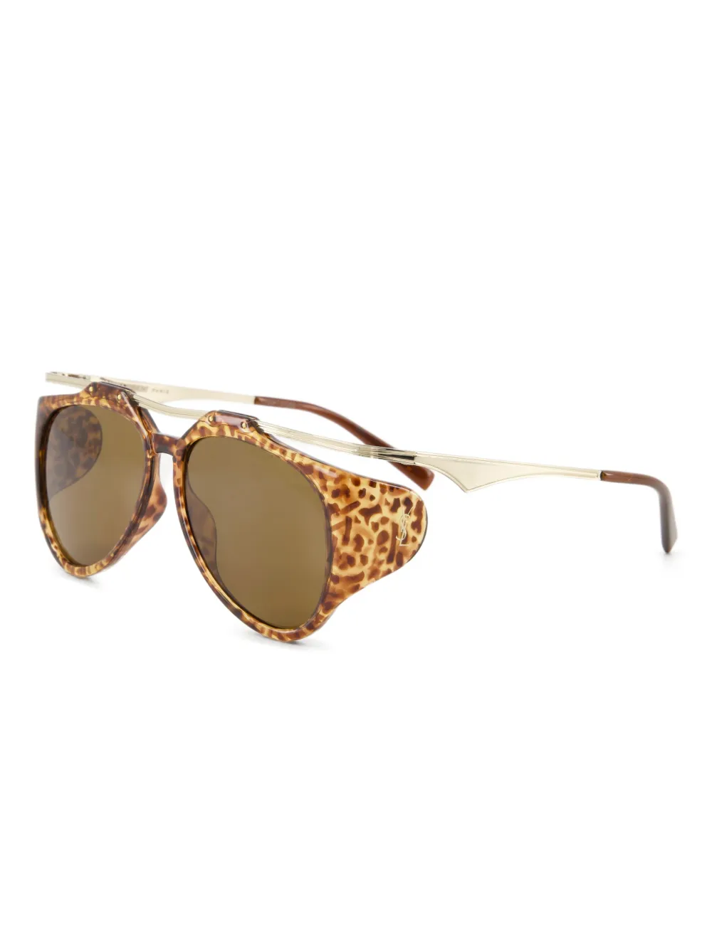 Saint Laurent Eyewear Amelia sunglasses - Bruin