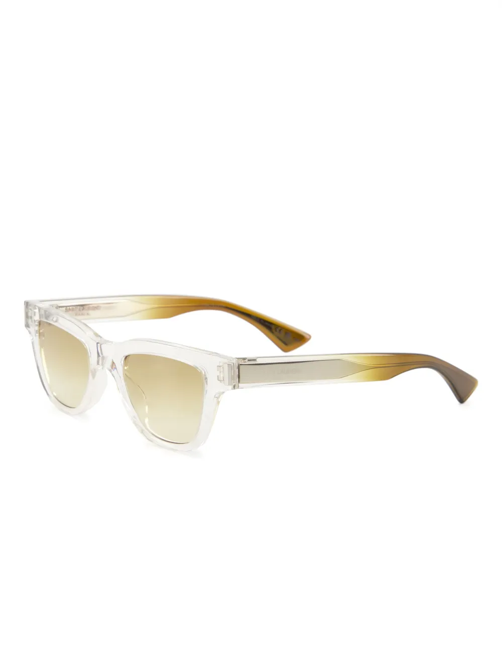 Saint Laurent Eyewear transparent sunglasses - Beige