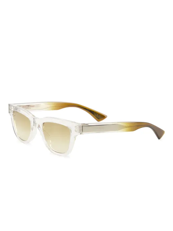Saint Laurent Eyewear クリア サングラス | ニュートラル | FARFETCH JP