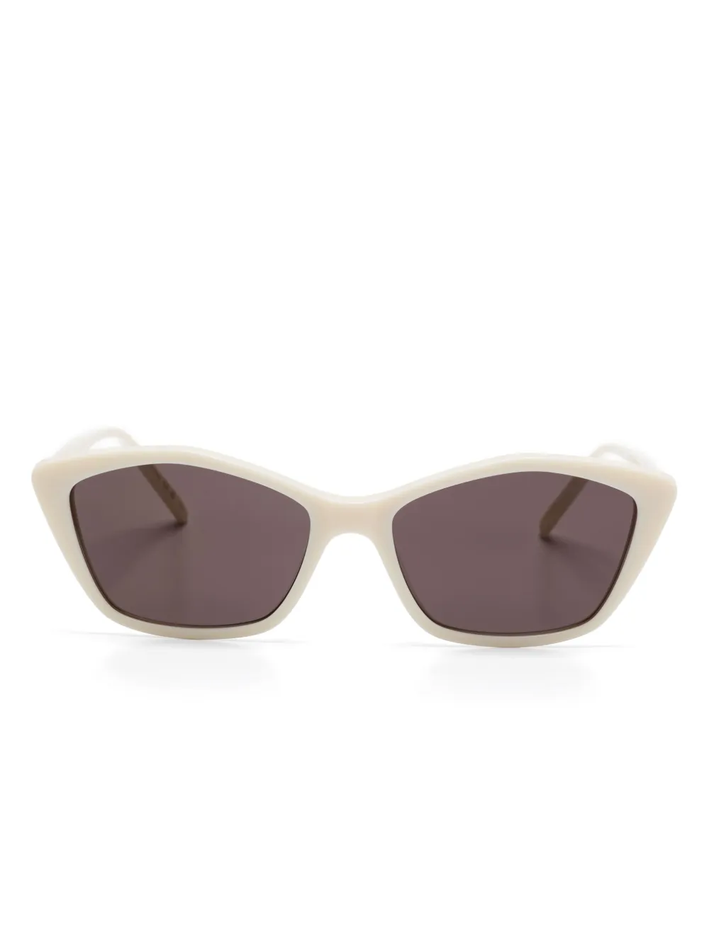 Saint Laurent Eyewear geometric-frame sunglasses | White | Image 1