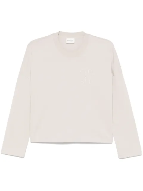 Closed sudadera con logo bordado