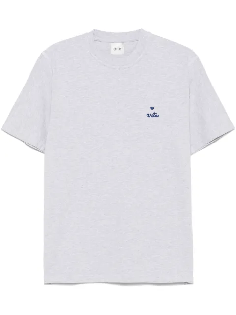 ARTE logo-embroidered T-shirt