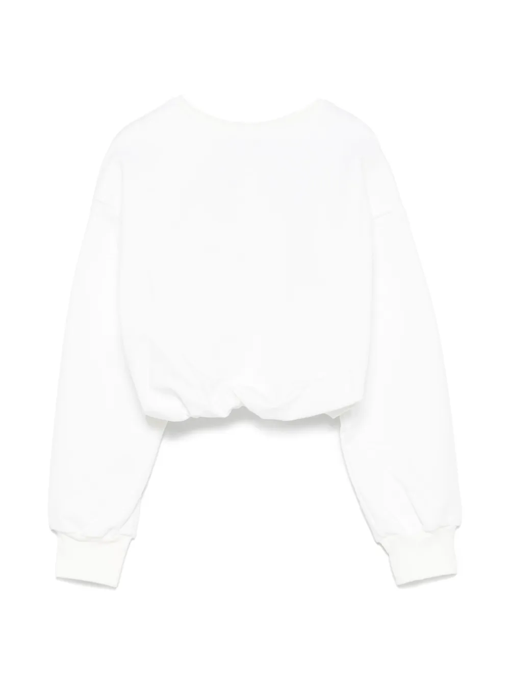 TWINSET Kids Sweater met kralendetail - Wit