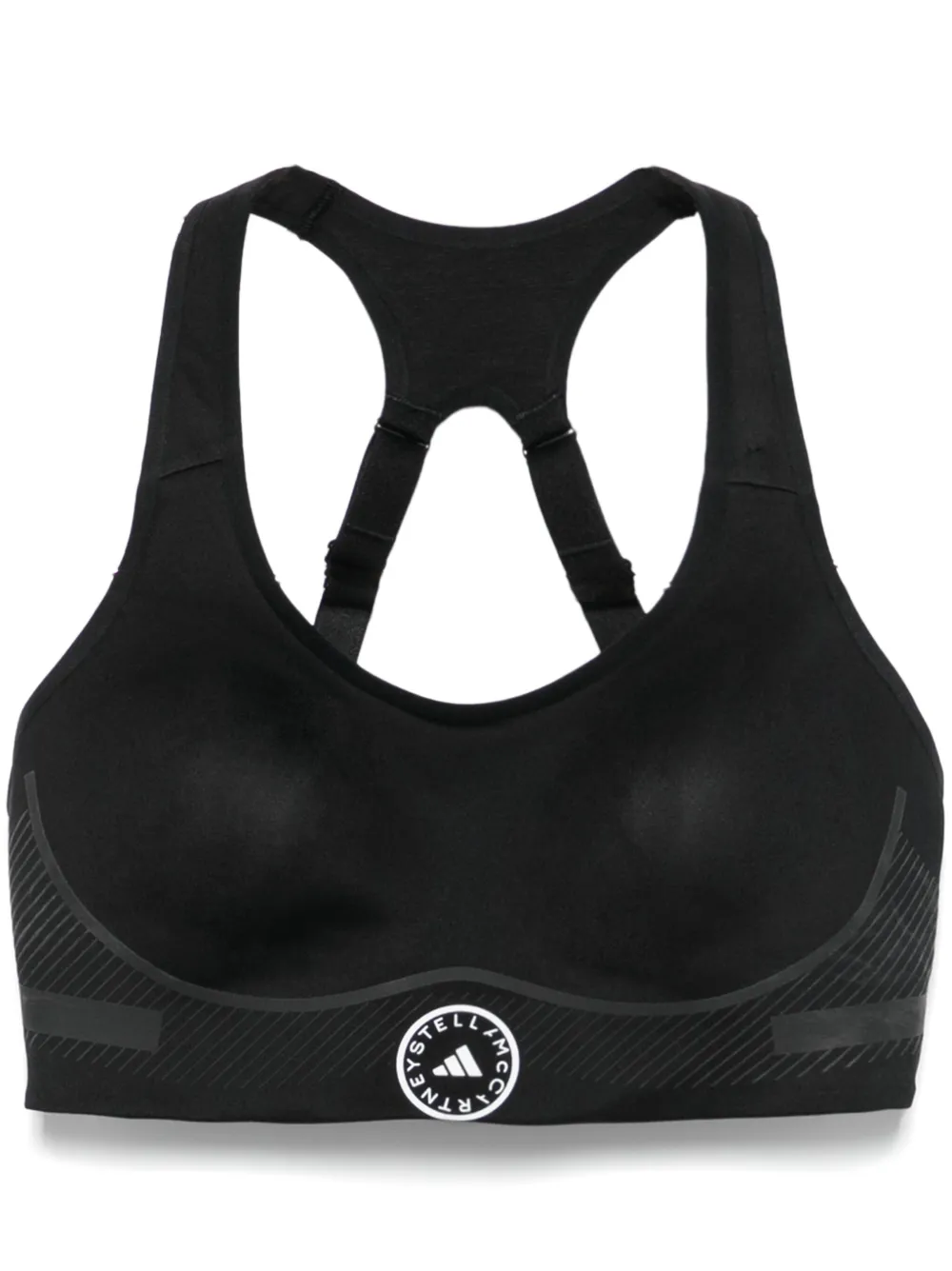 Adidas by Stella McCartney Sport-bh Zwart