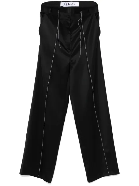 Almaz pantalones con costuras en el medio