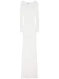 Almaz Streamline dress - White