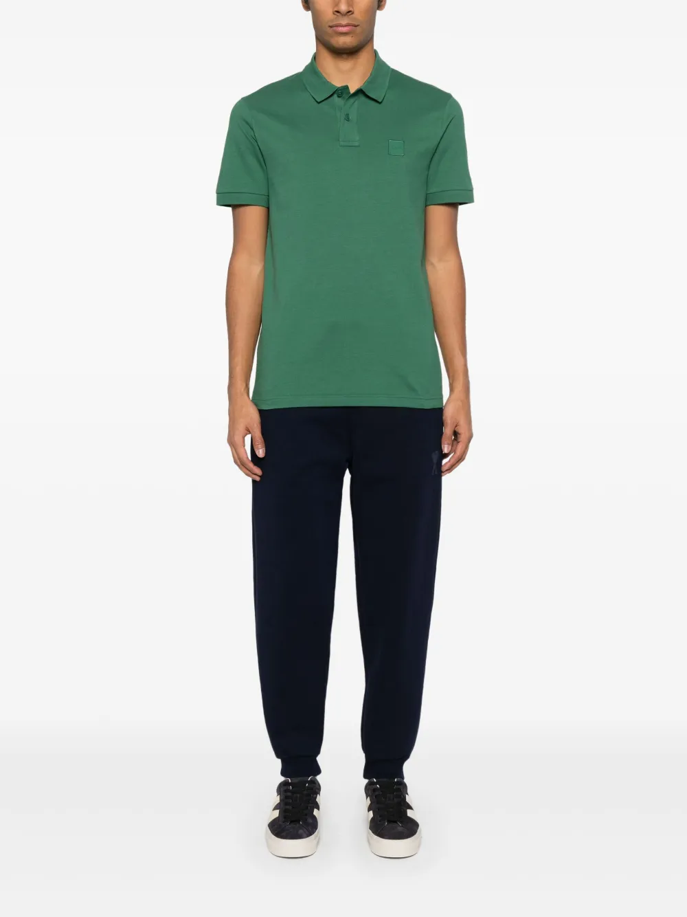 BOSS Passenger poloshirt - Groen