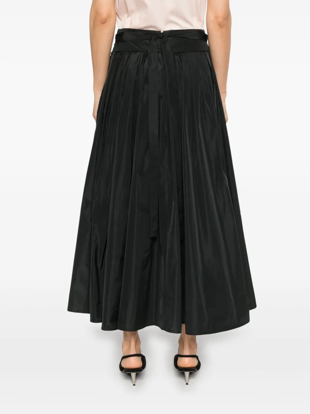 'S Max Mara Gea maxi-rok Zwart