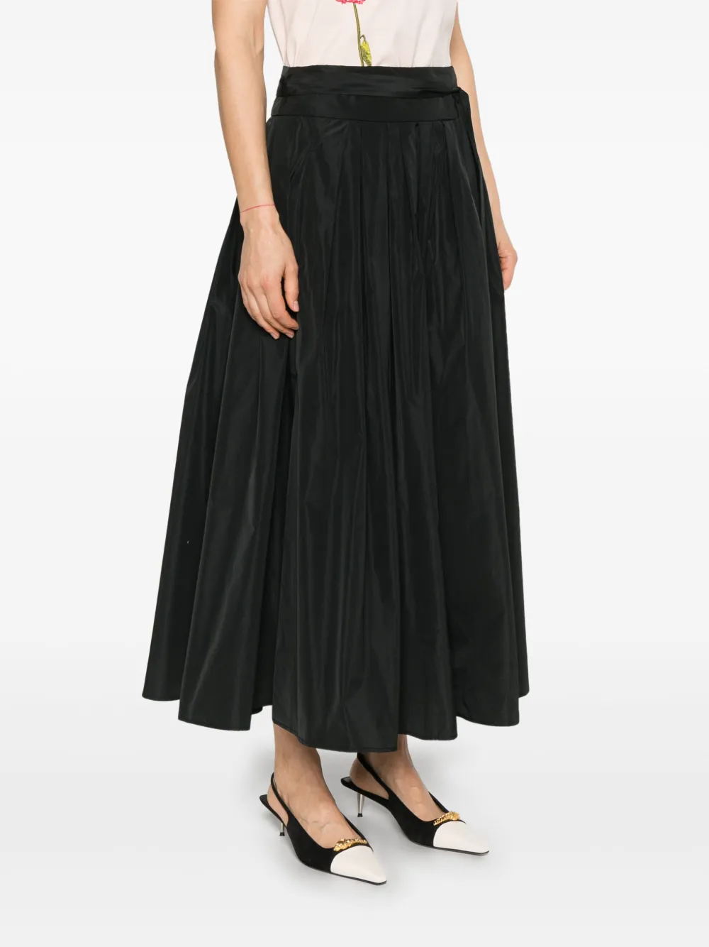 'S Max Mara Gea maxi-rok Zwart