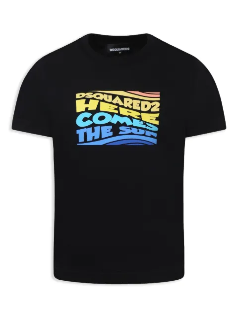 DSQUARED2 KIDS playera de algodón