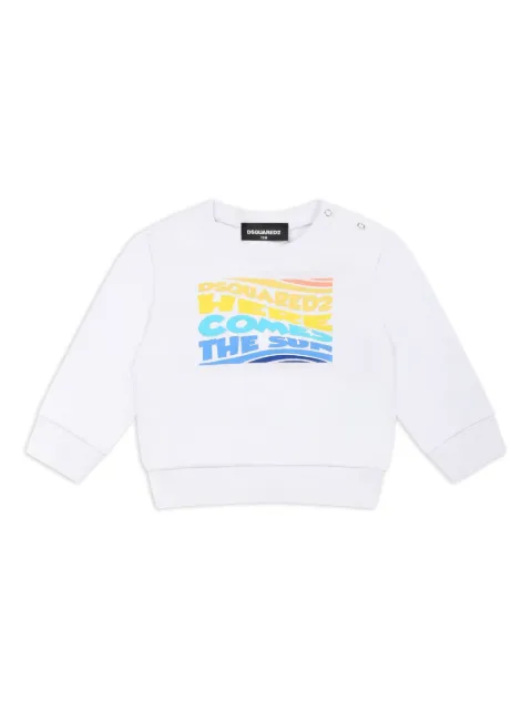 DSQUARED2 KIDS sudadera con logo
