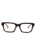 Gucci Eyewear square-frame glasses - Brown