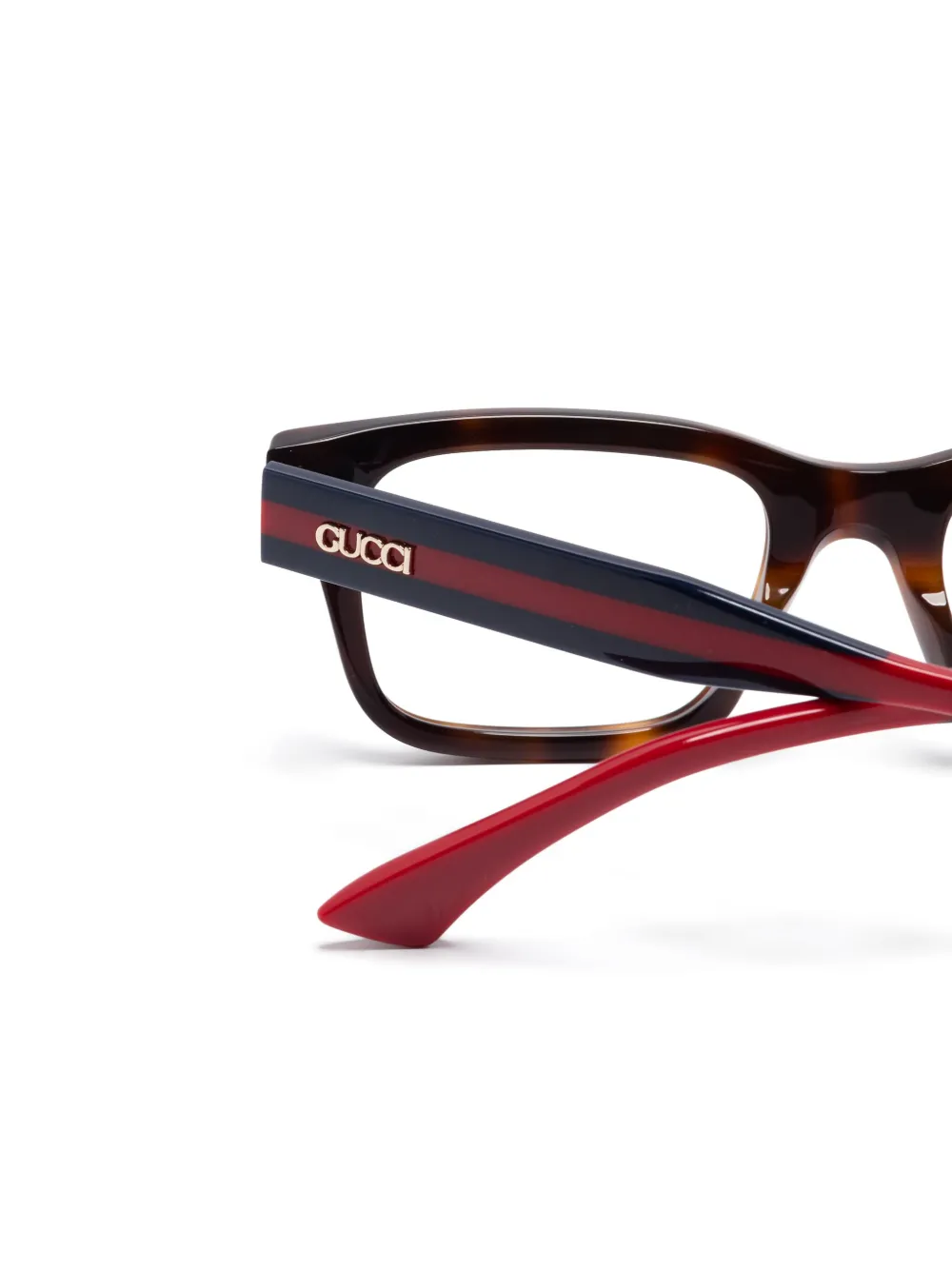 Gucci Eyewear Bril met vierkant montuur Bruin