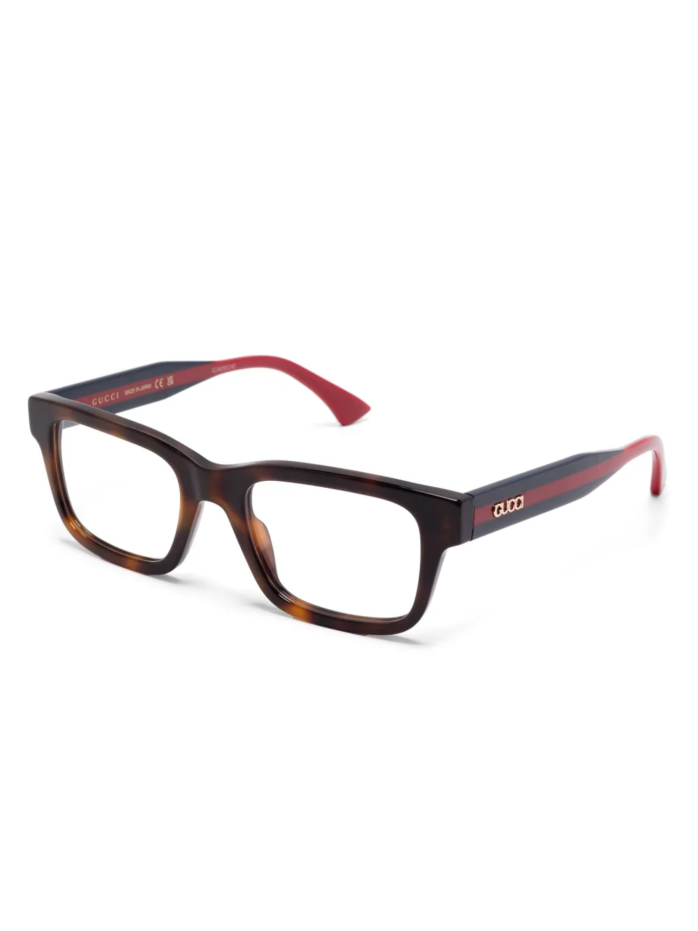 Gucci Eyewear Bril met vierkant montuur - Bruin