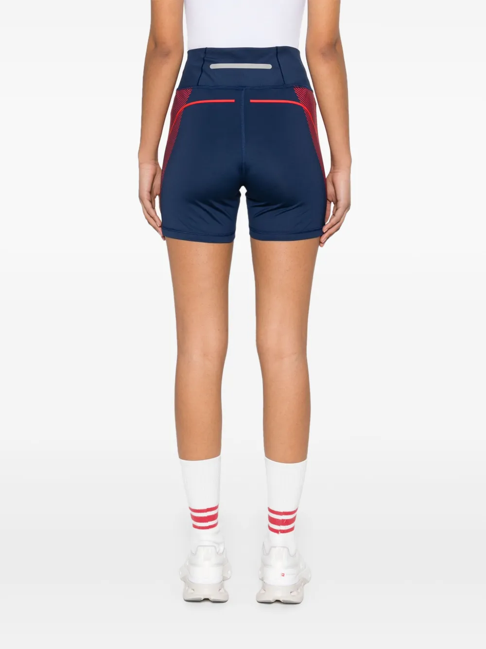 Shop Adidas By Stella Mccartney Truepace Shorts In Blue