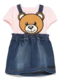 Moschino Kids Leo Teddy skirt set - Blue
