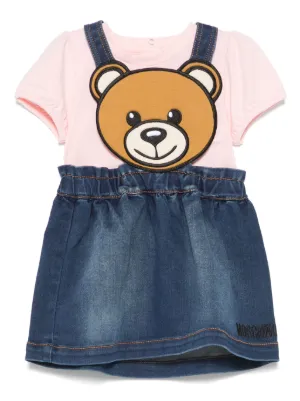 デニムスカート　モスキーノ　ベア Moschino Kids（モスキーノ・キッズ）デニムスカート - FARFETCH