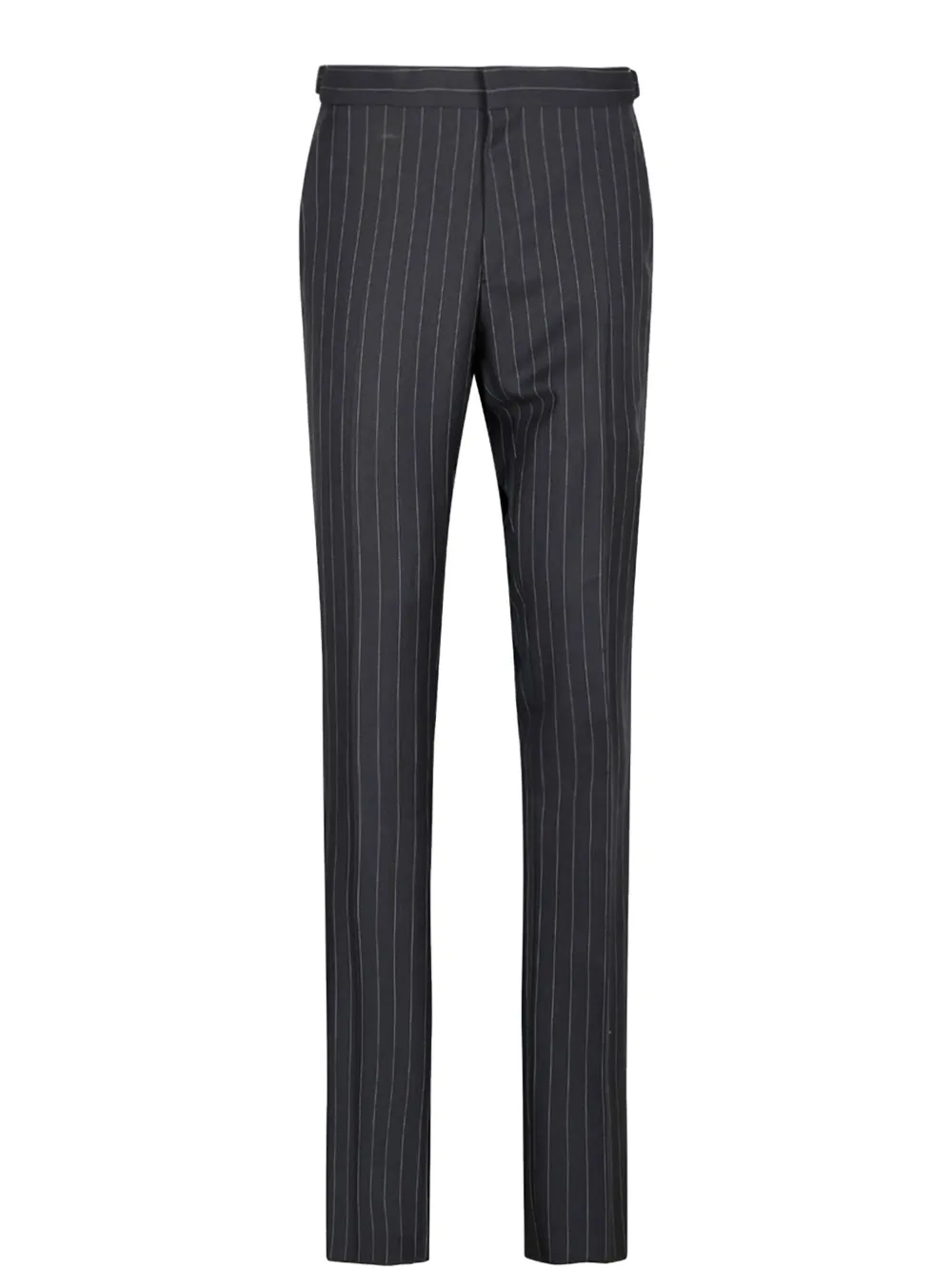 Tom Ford Pinstripe Trousers In Grey