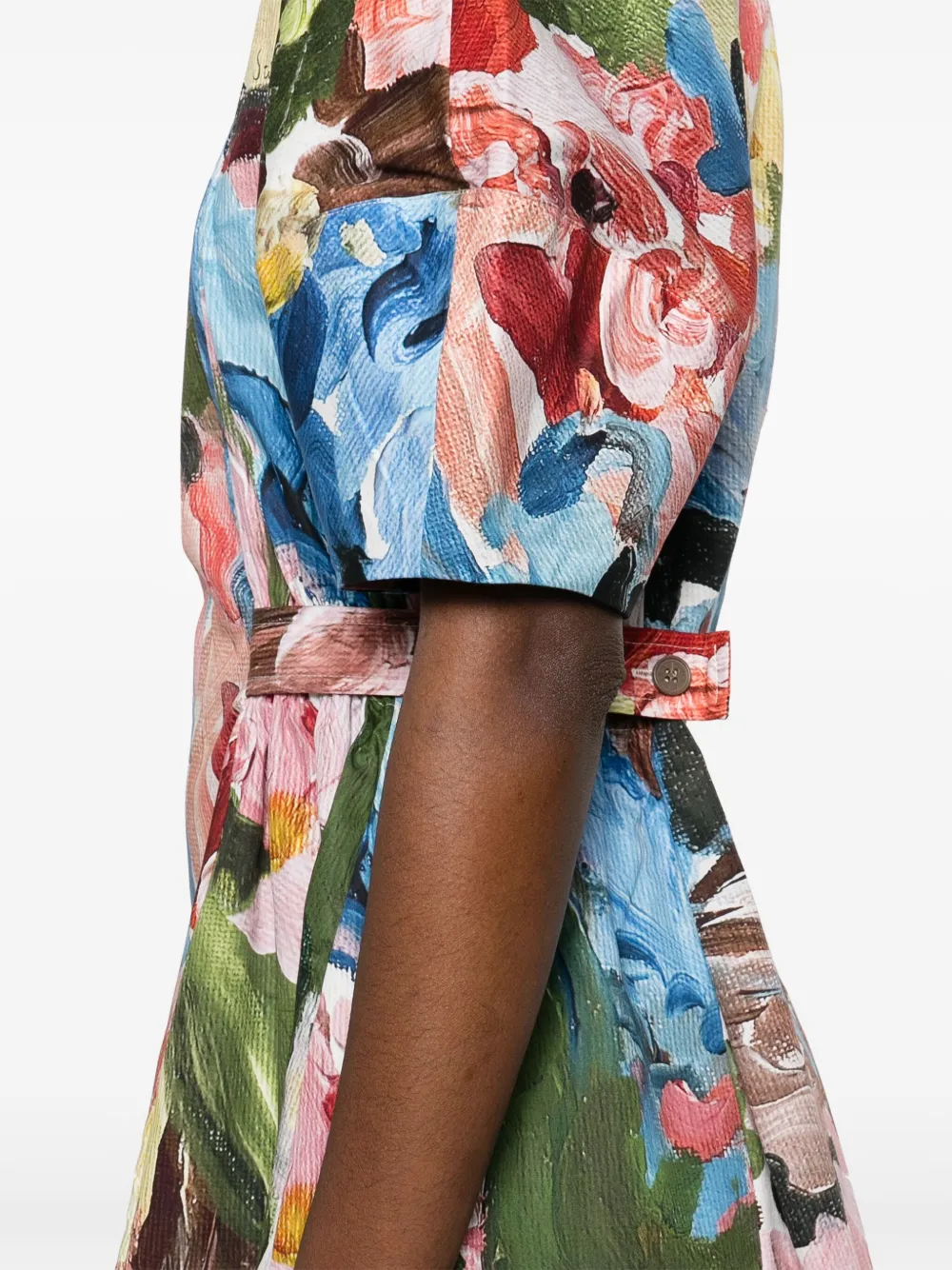 Stine Goya Mini-jurk met gestructureerde mouwen Blauw