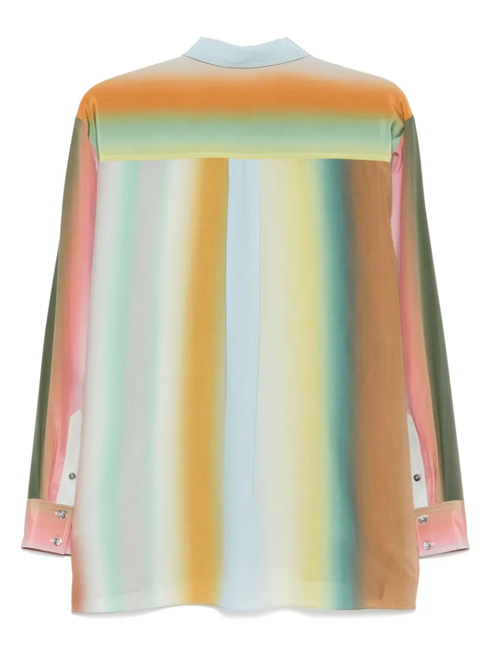 Paul Smith Blouse met kleurverloop - Groen