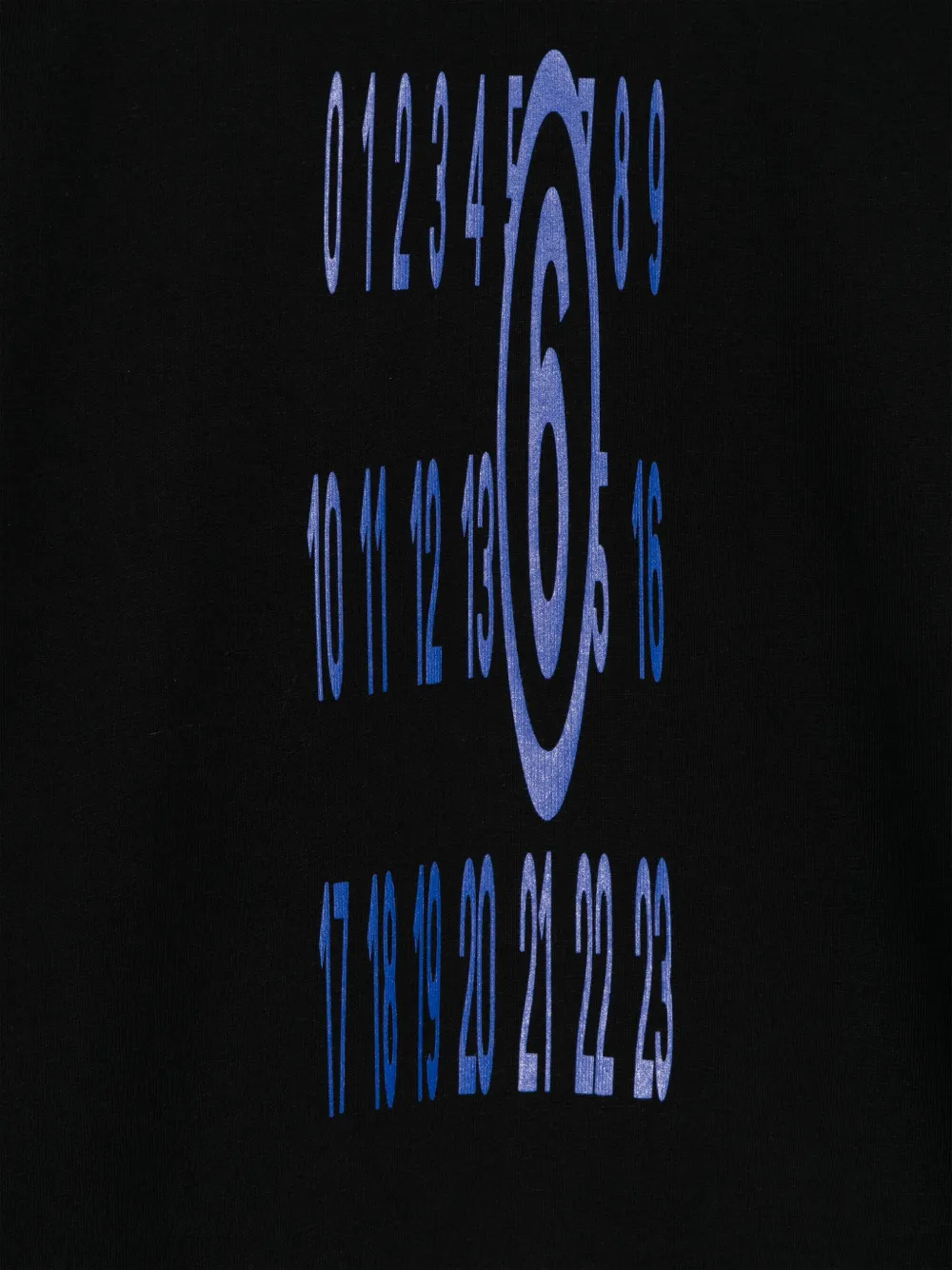 MM6 Maison Margiela Kids Sweater met print Zwart