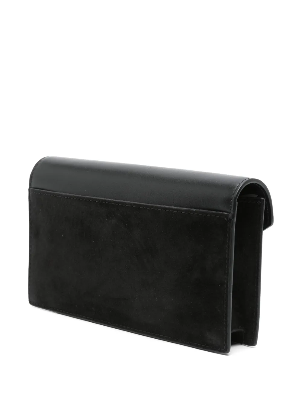 Polo Ralph Lauren Leren clutch Zwart