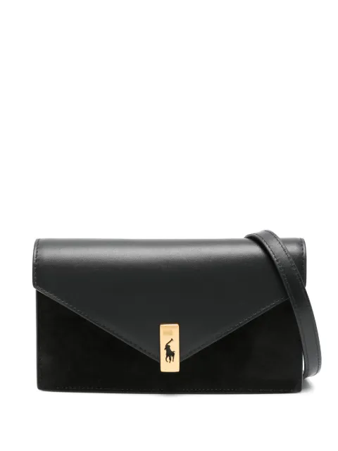 Polo Ralph Lauren leather clutch bag